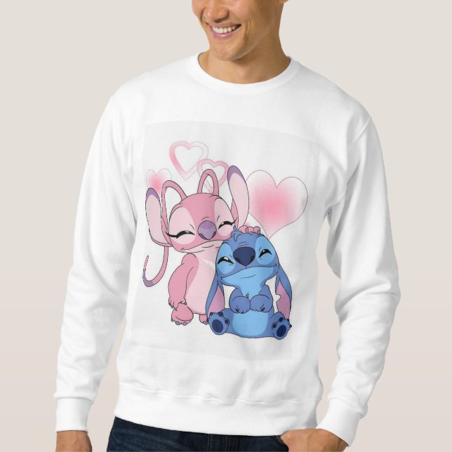 "Premium White Shirt_Sleek Design for Urban Style" Sweatshirt (Vorderseite)