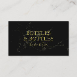 Premium Wine Einzelhandelskarte Telefonnummerkarte