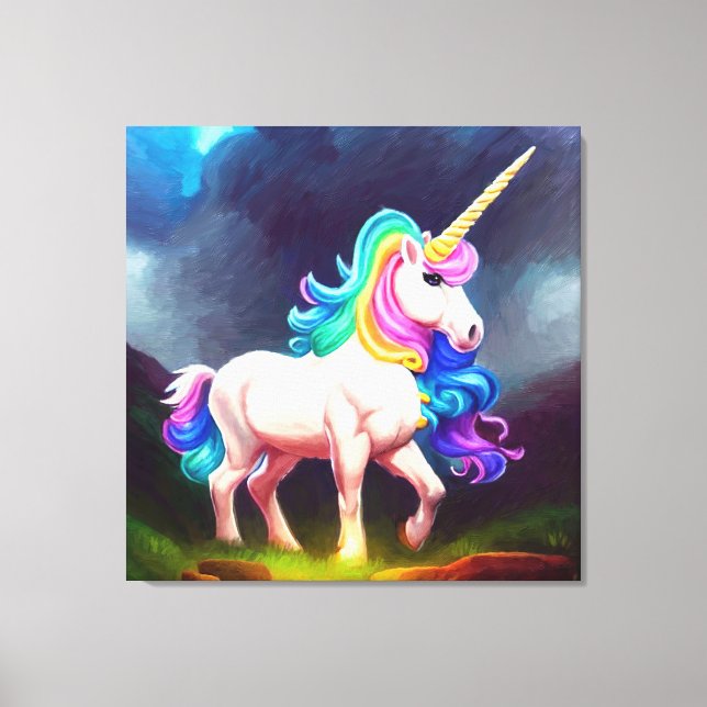 Premium Wrapped Canvas (Glanz) Leinwanddruck (Vorderseite)