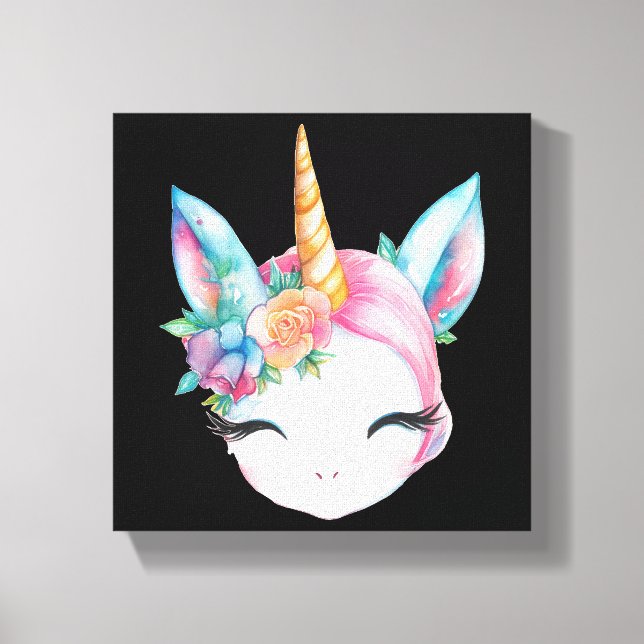 - Premium Wrapped Canvas (Glanz) Leinwanddruck (Vorderseite)