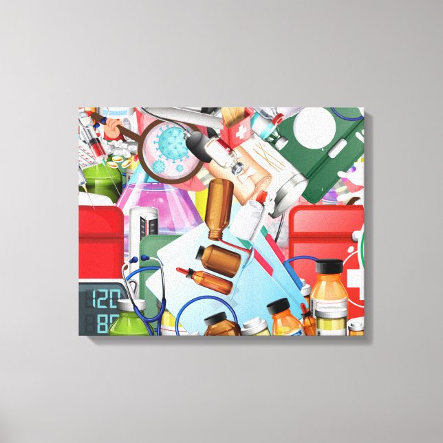 Premium Wrapped Canvas (Glanz) Leinwanddruck (Vorderseite)
