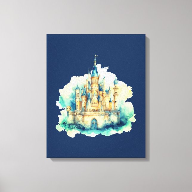 - Premium Wrapped Canvas (Glanz) Leinwanddruck (Vorderseite)