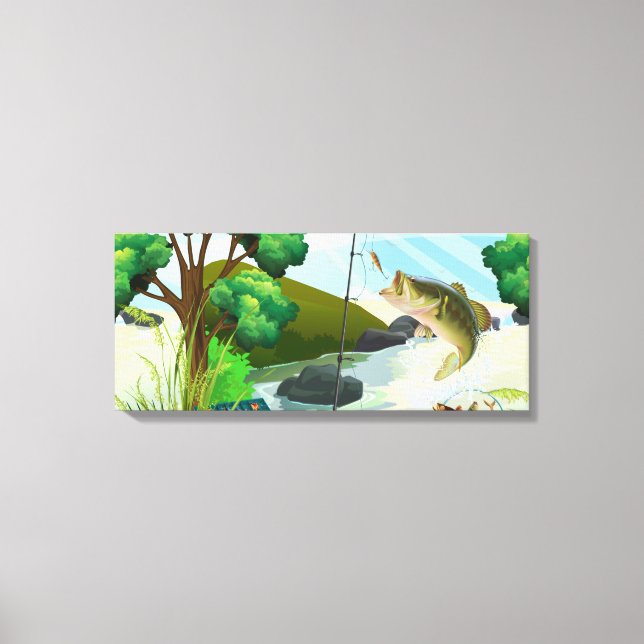 Premium Wrapped Canvas (Glanz) Leinwanddruck (Vorderseite)