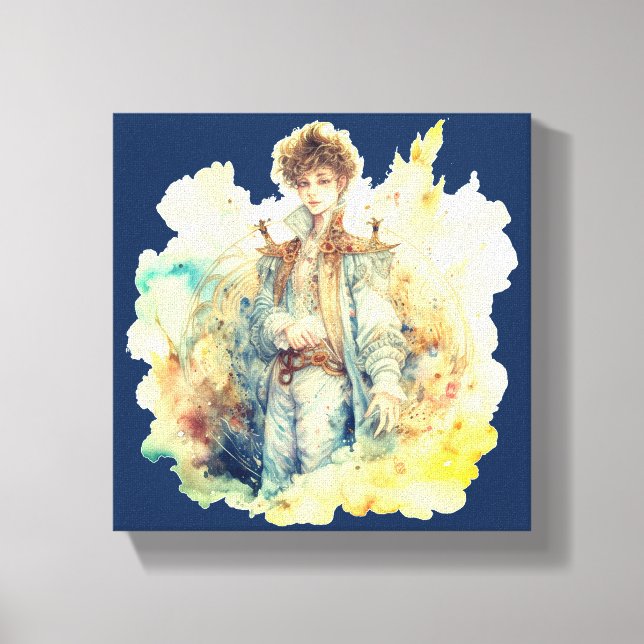 - Premium Wrapped Canvas (Glanz) Leinwanddruck (Vorderseite)