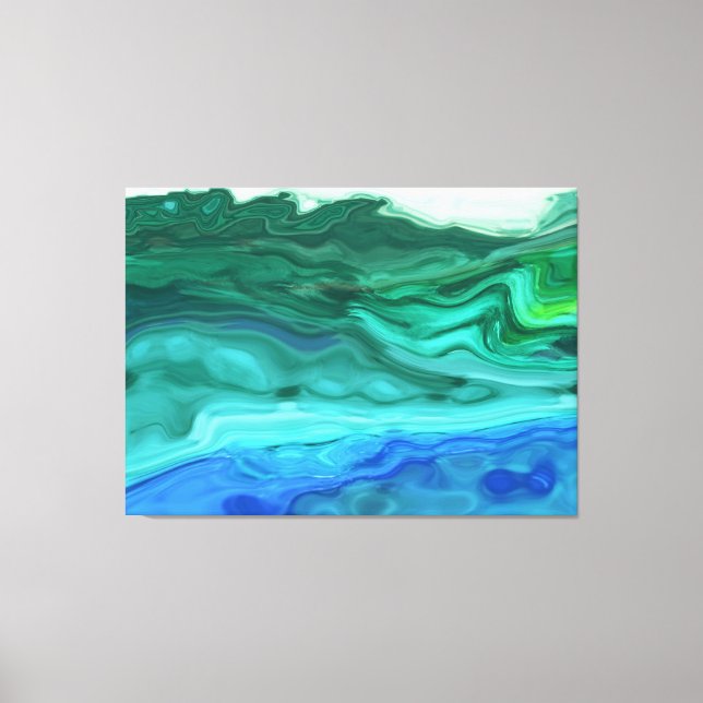 Premium Wrapped Canvas (Glanz) Leinwanddruck (Vorderseite)