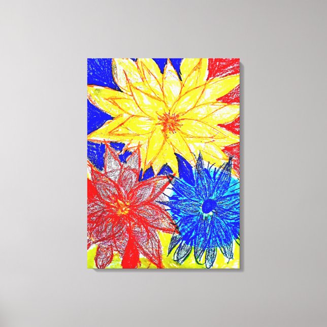 Premium Wrapped Canvas (Gloss) Contracontraits Leinwanddruck (Vorderseite)