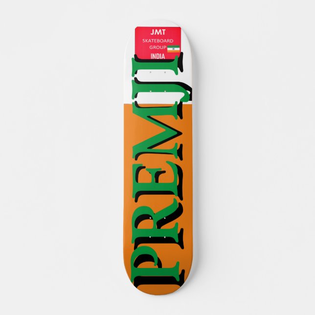 PREMJI JMT INDIA 7 3/4" Skateboard Deck (Vorne)