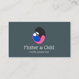 Prenatal Birthing Doula Logo Visitenkarte