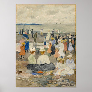 Prendergast - Am Strand Poster