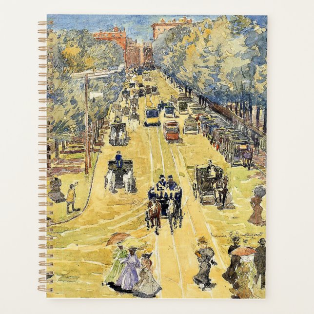 Prendergast - Charles Street, Boston, Planer (Vorderseite)