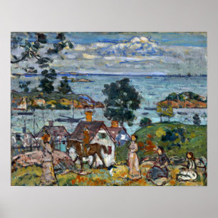 Prendergast - Gloucester Hafen Poster