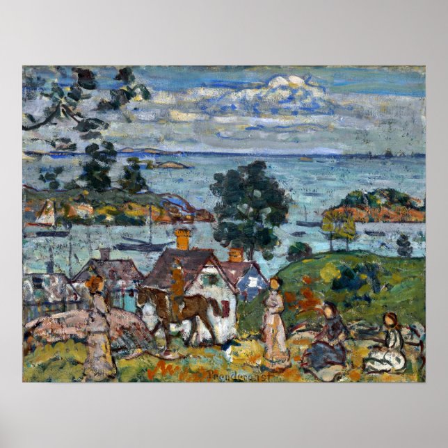 Prendergast - Gloucester Harbour Poster (Vorne)