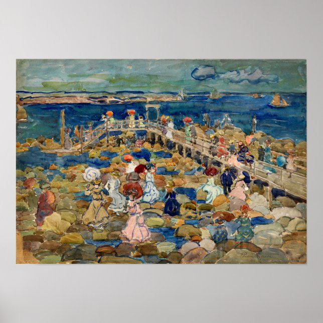 Prendergast - Niedrig-Tide-Beechmont Poster (Vorne)