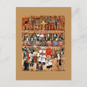 Prendergast - Osterprozession, St. Marks Postkarte
