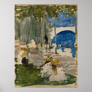 Prendergast - Paris Sketch Poster