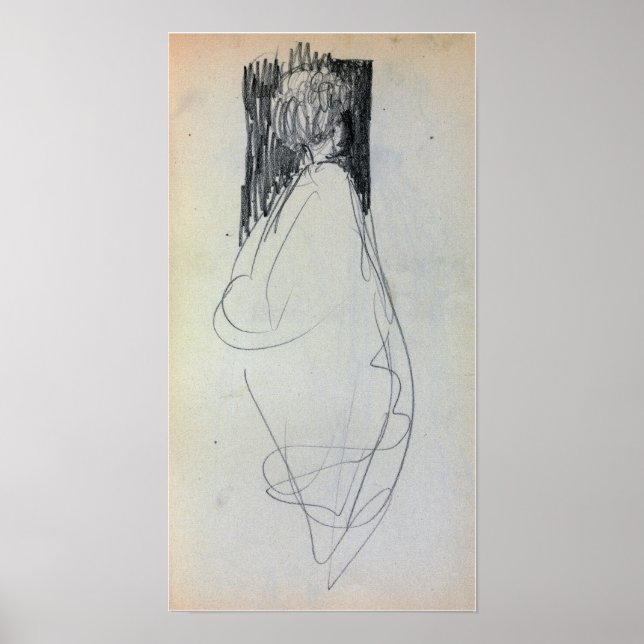 Prendergast - Stehende Frau Poster (Vorne)