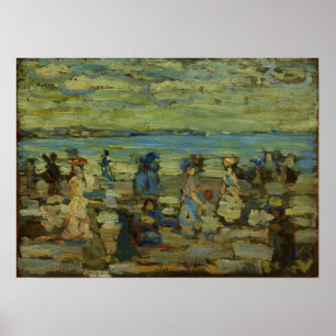 Prendergast - Strandszene Poster