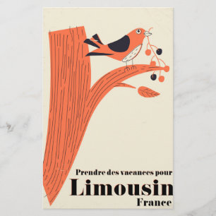 Prendre des vacances pour Limousin Frankreich . Briefpapier