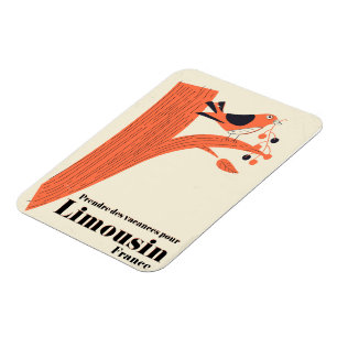 Prendre des vacances pour Limousin Frankreich . Magnet