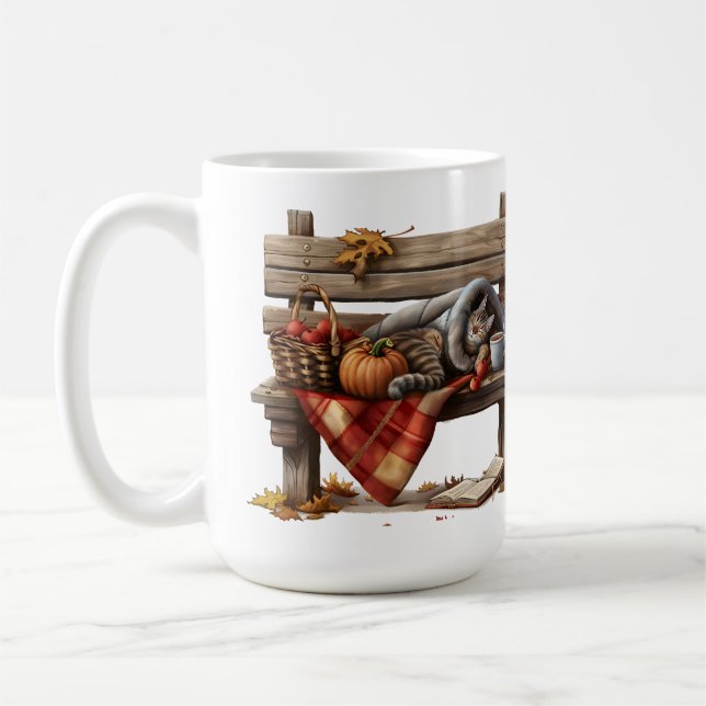 Preparing my Halloween potion Kaffeetasse (Links)