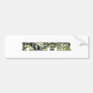 Prepper Autoaufkleber