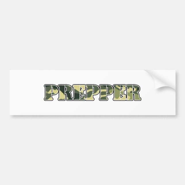 Prepper Autoaufkleber (Vorne)