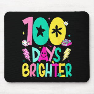 Preppy 100 Tage Heller Glücklicher 100. Schultag Mousepad