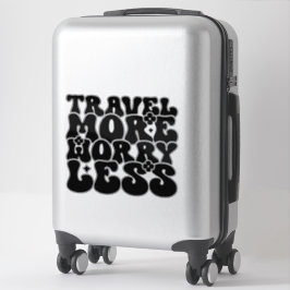 Preppy Aesthetic Travel Quote Aufkleber