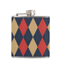 Preppy Argyle Navy Khaki Khaki Personalisiert