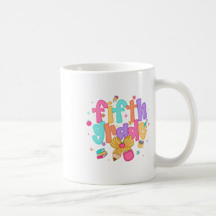 Preppy Back To School 5. Klasse Coquette Schleife Kaffeetasse