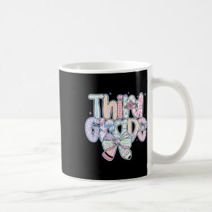 Preppy Back To School Blumen 3. Klasse Coquette Mä Kaffeetasse
