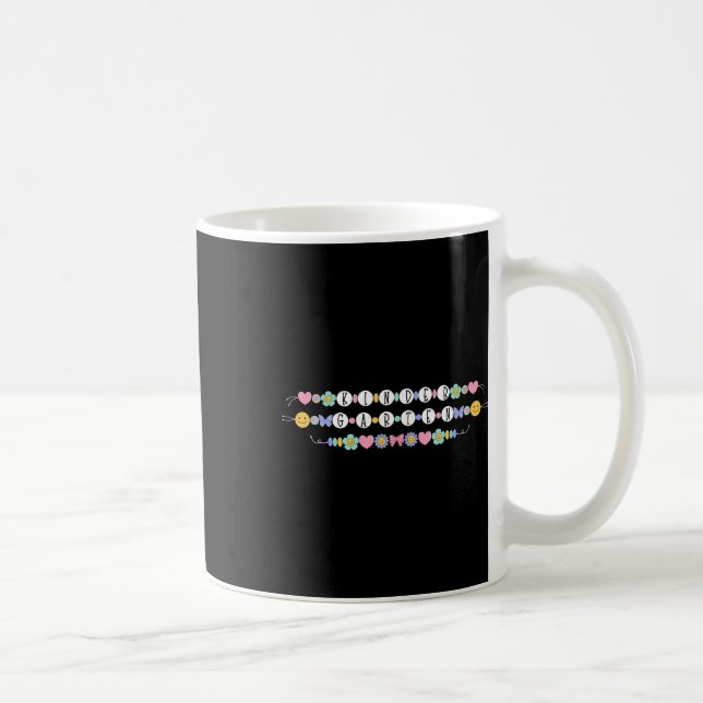 Preppy back to School Kindergarten Bracelet Teache Kaffeetasse (Rechts)
