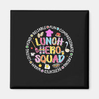 Preppy back to School Mittagessen Lady Squad Cafet