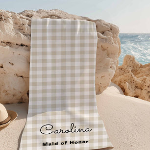 Preppy Beige Vorschlag für eine überarbeitete Brid Strandtuch