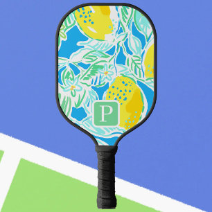 Preppy Blaues Zitronen-Anfangspickleball-Schläger Pickleball Schläger