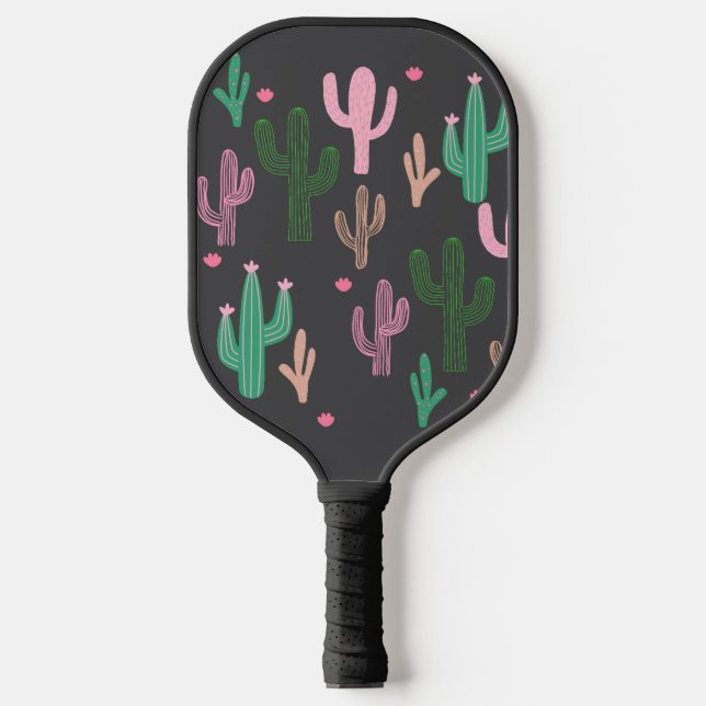 Preppy Cacti Pickleball Paddle (Vorderseite)