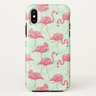 Preppy Chic Elegant rosa Flamingo Muster Case-Mate iPhone Hülle