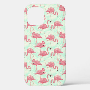 Preppy Chic Elegant rosa Flamingo Muster Case-Mate iPhone Hülle