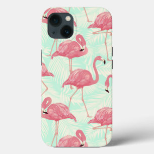 Preppy Chic Elegant rosa Flamingo Muster Case-Mate iPhone Hülle