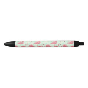 Preppy Chic Elegant rosa Flamingo Muster Kugelschreiber