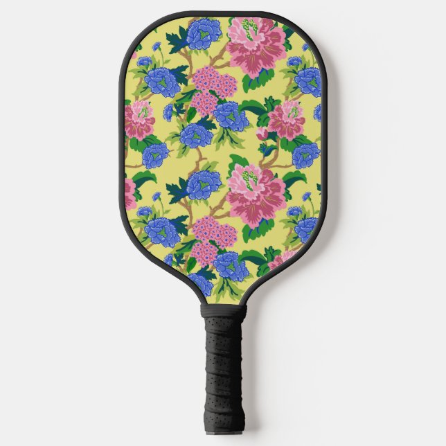 Preppy Chinoiserie Pickleball Schläger (Vorderseite)