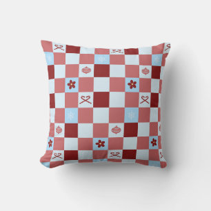 Preppy Christmas Karo Kissen