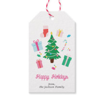 Preppy Christmas Tree Personalisiert Holiday