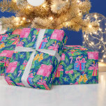 Preppy Christmas Wrapper Geschenkpapier<br><div class="desc">Unser ästhetisches Verpackungspapier ist perfekt für jeden Anlass,  vom Geburtstag bis zum Urlaub und alles dazwischen. Es ist der beste Weg,  jemandem zu zeigen,  den man interessiert,  mit einem wunderschön verpackten Geschenk,  das sie lieben werden.</div>