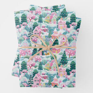 Preppy Christmas Wrapper Geschenkpapier Set
