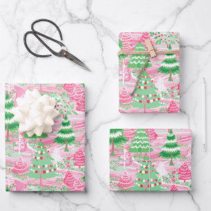 Preppy Christmas Wrapper Geschenkpapier Set