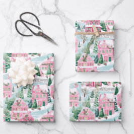 Preppy Christmas Wrapper Geschenkpapier Set