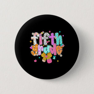 Preppy Ck Zur Schule 5. Klasse Coquette Bow Mädche Button