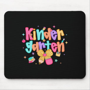 Preppy Ck Zur Schule Kindergarten Coquette Bogen M Mousepad