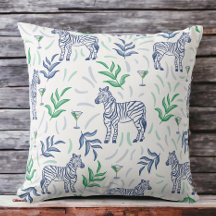 Preppy Classic Zebras und Martinis White